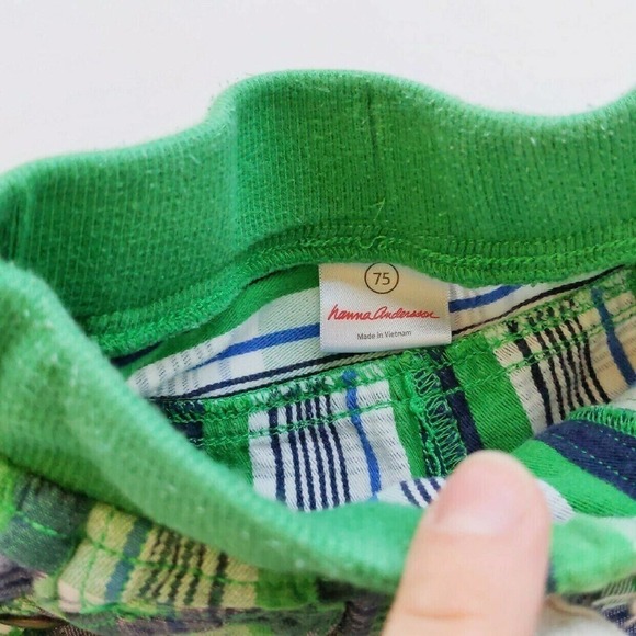 Hanna Andersson Plaid Shorts 18m - Picture 4 of 4